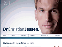 Tablet Screenshot of drchristianjessen.com